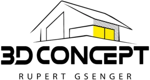 3D Concept Logo